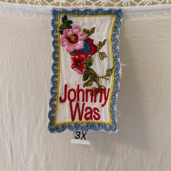 Johnny Was Bohemian Lace Top w Coordianting Tank EUC size 3X - Picture 9 of 10